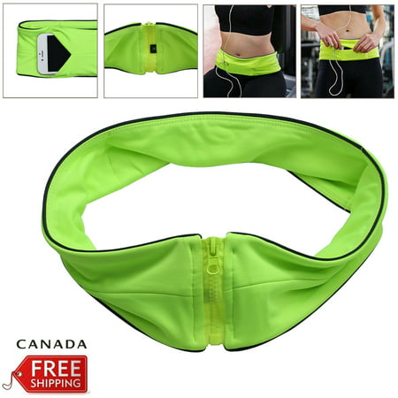 Waist Exercise Fitness & Running Belt Bag Flip Style Pouch For Mobile Cash Keys 
